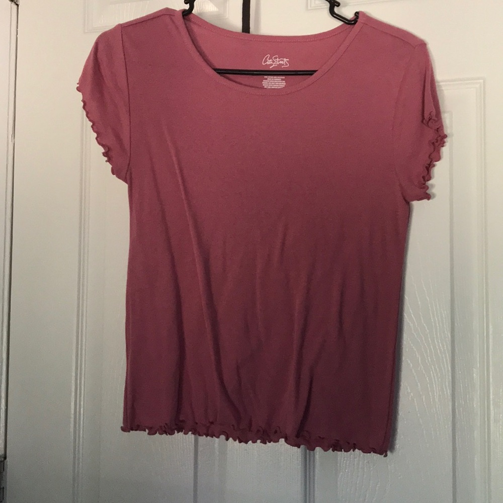 Mauve pink shirt